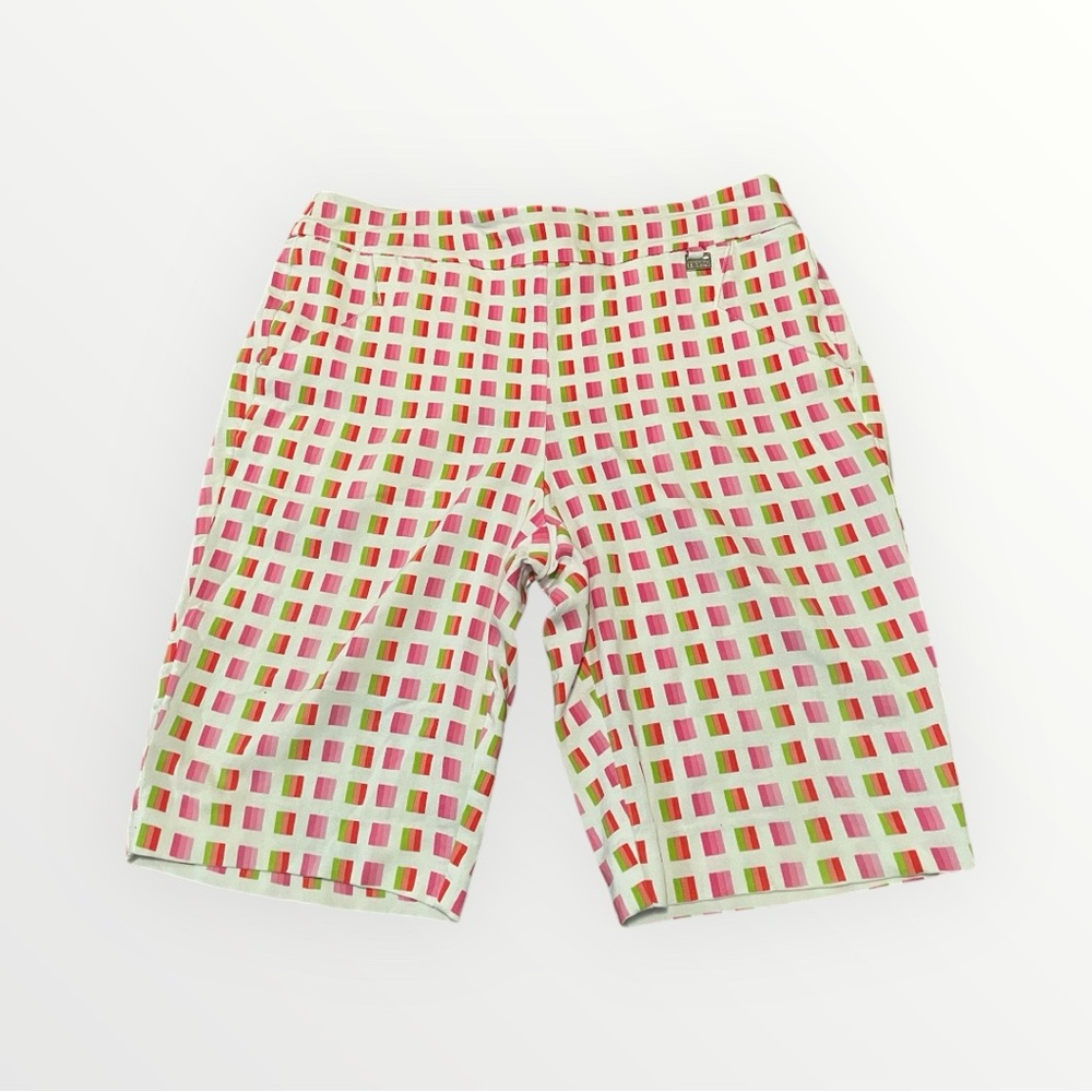 EP Pro Pink Checkered Shorts